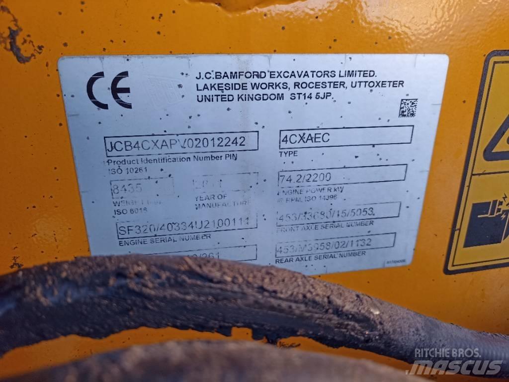 JCB 4 CX Graaf-laadcombinaties