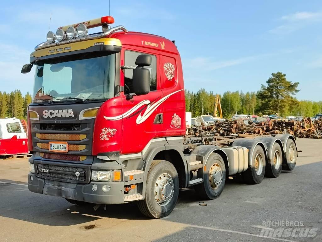  DAMAGED Scania R 730 Chassis met cabine