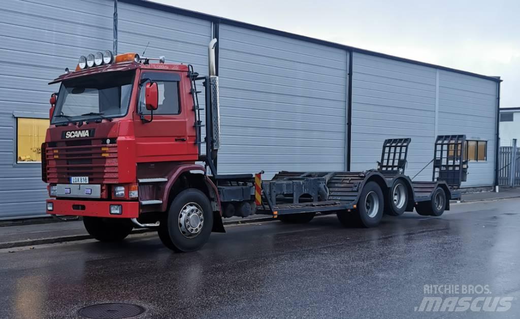 Scania 142/143 Vrachtwagens voor bosbouwmachines