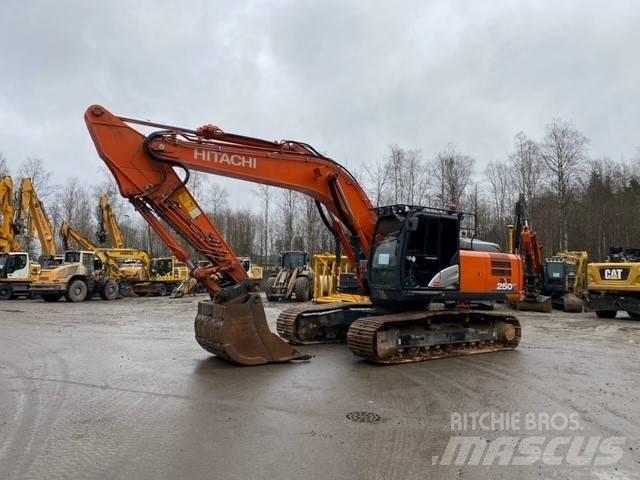 Hitachi ZX 250 LC-6 Rupsgraafmachines