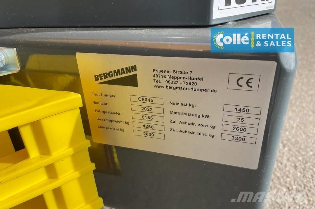 Bergmann C804e | 2022 Mini Dumpers
