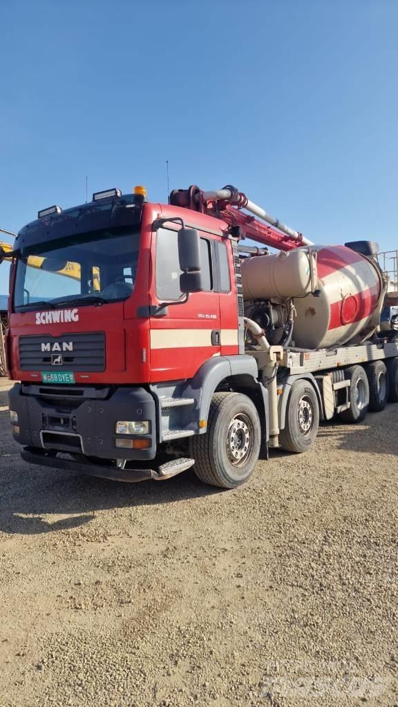 MAN TGA 35.430 Betonmixers en pompen