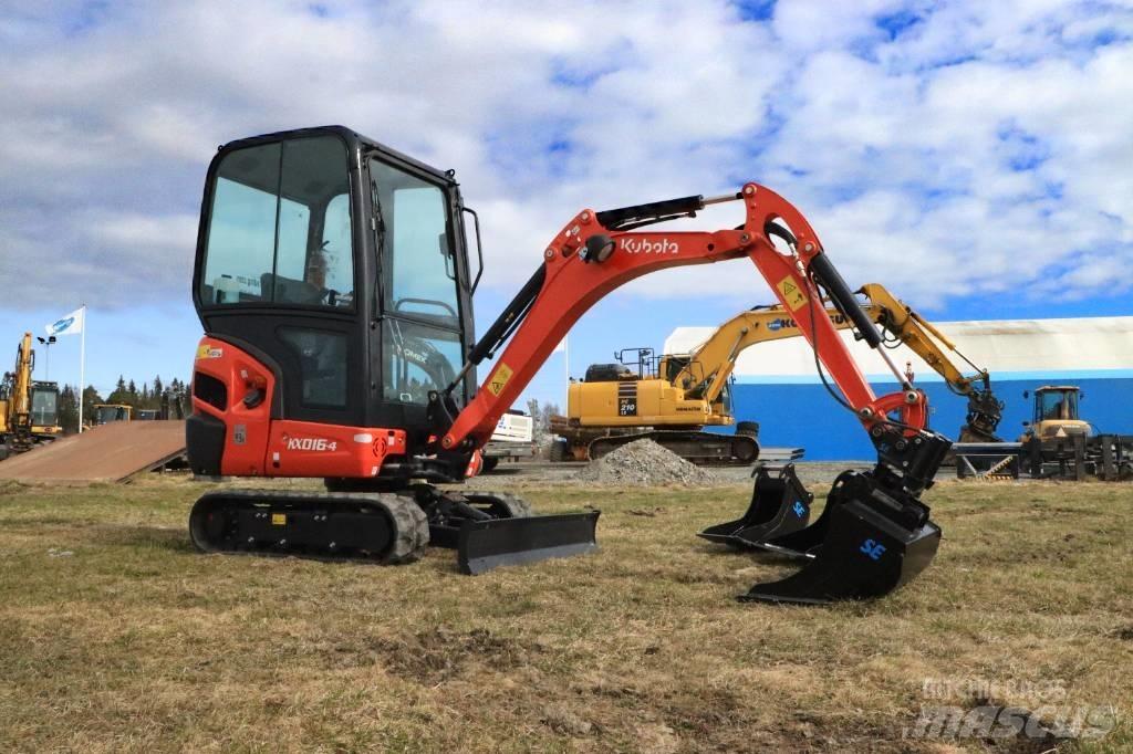 Kubota KX016-4 Minigraafmachines < 7t