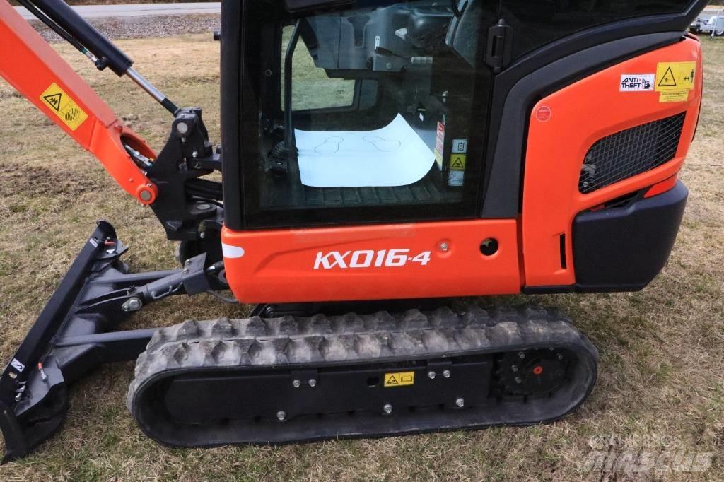 Kubota KX016-4 Minigraafmachines < 7t