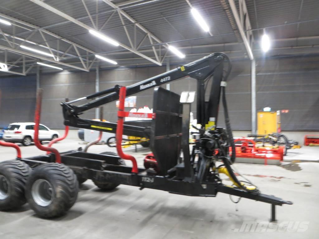 Nokka 4472 + MV1124 Bosbouwaanhangers