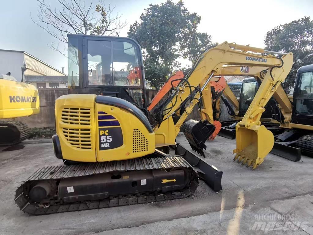 Komatsu PC55MR Rupsgraafmachines