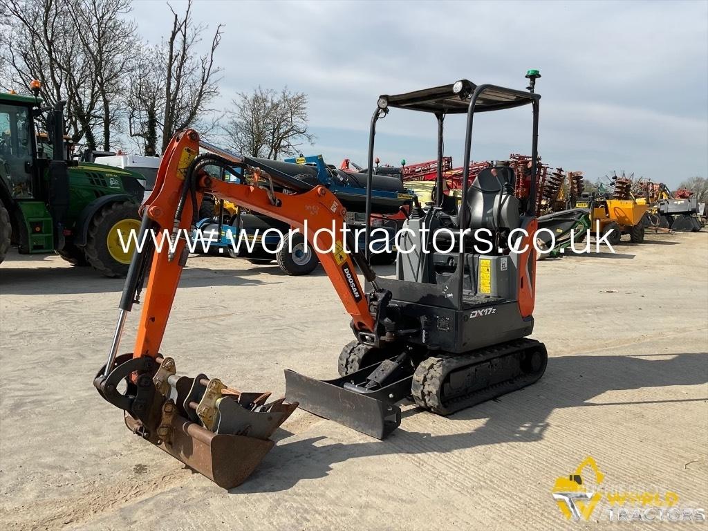 Doosan DX 17 Minigraafmachines < 7t