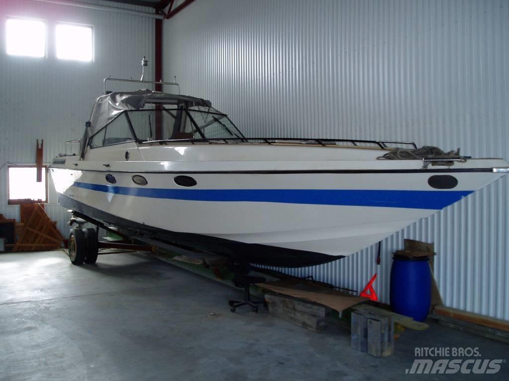 Cobra 38 FD Werkboten en pontons