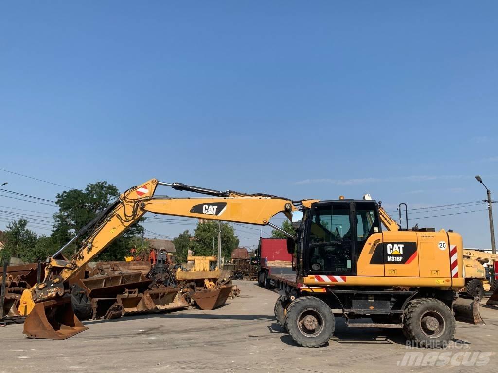 CAT M 318 F Wielgraafmachines