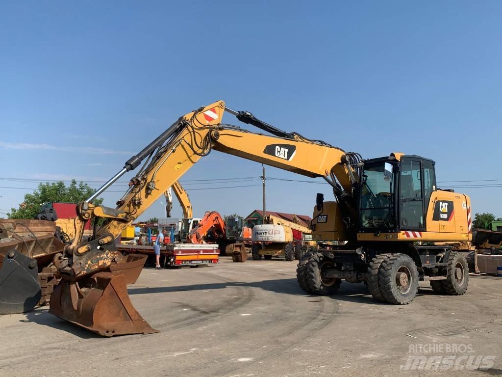 CAT M 318 F Wielgraafmachines