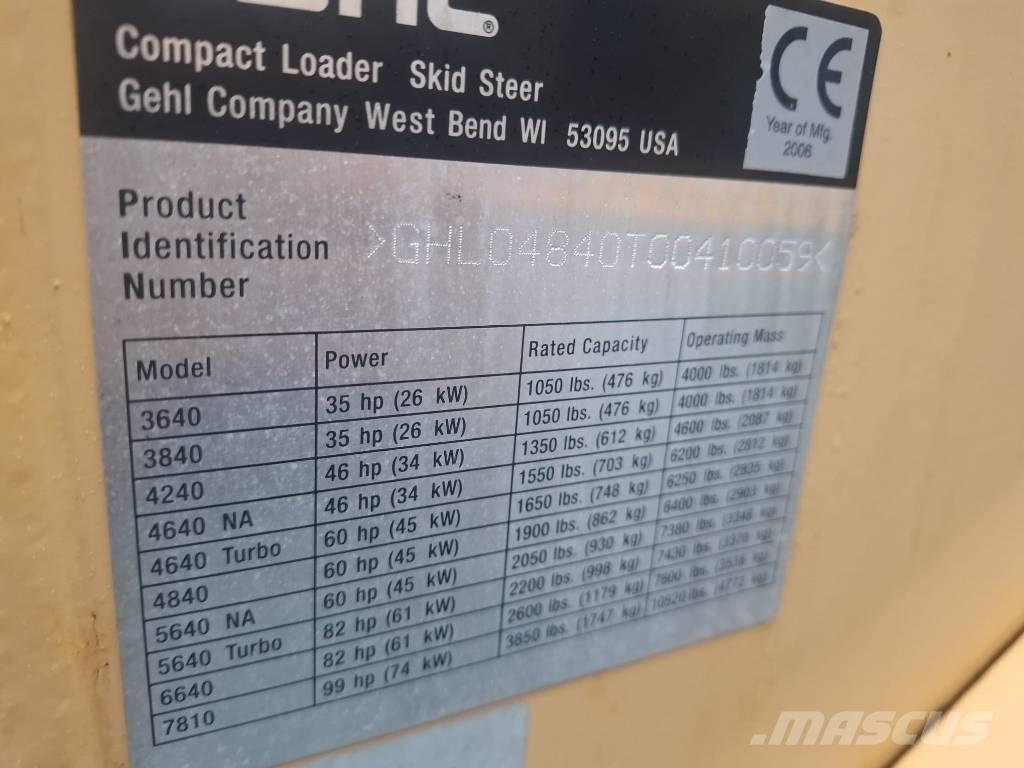 Gehl 4840 Schrankladers