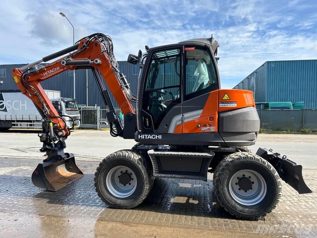 Hitachi ZX95W Wielgraafmachines