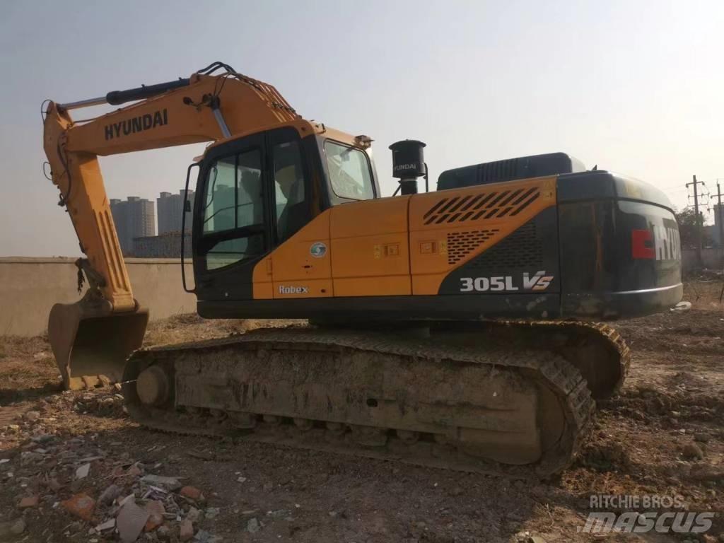 Hyundai 350L VS Rupsgraafmachines