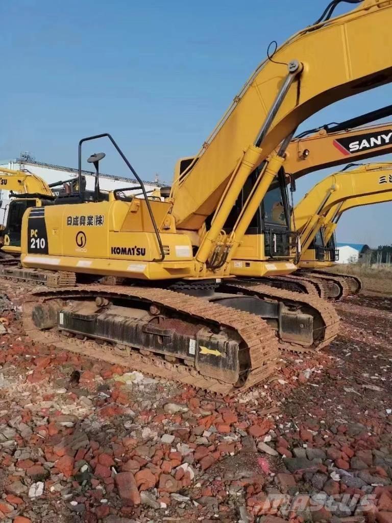 Komatsu pc 210 Rupsgraafmachines