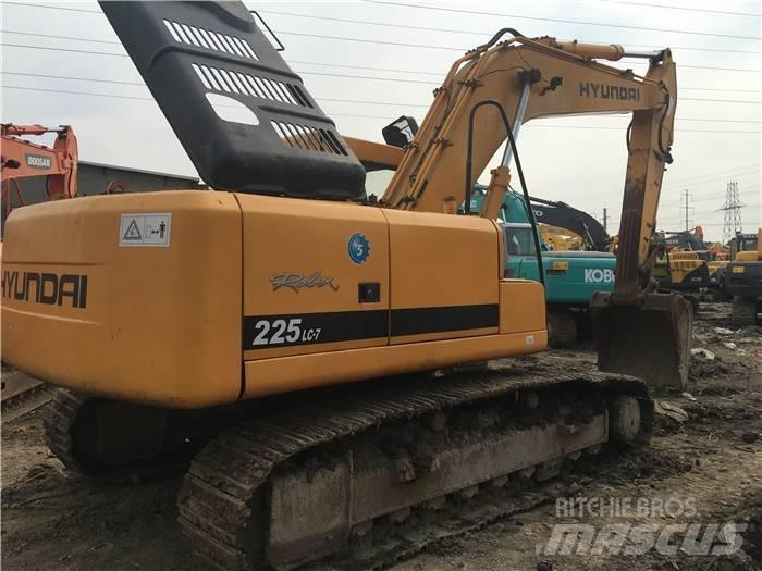 Hyundai R220LC-7 Rupsgraafmachines