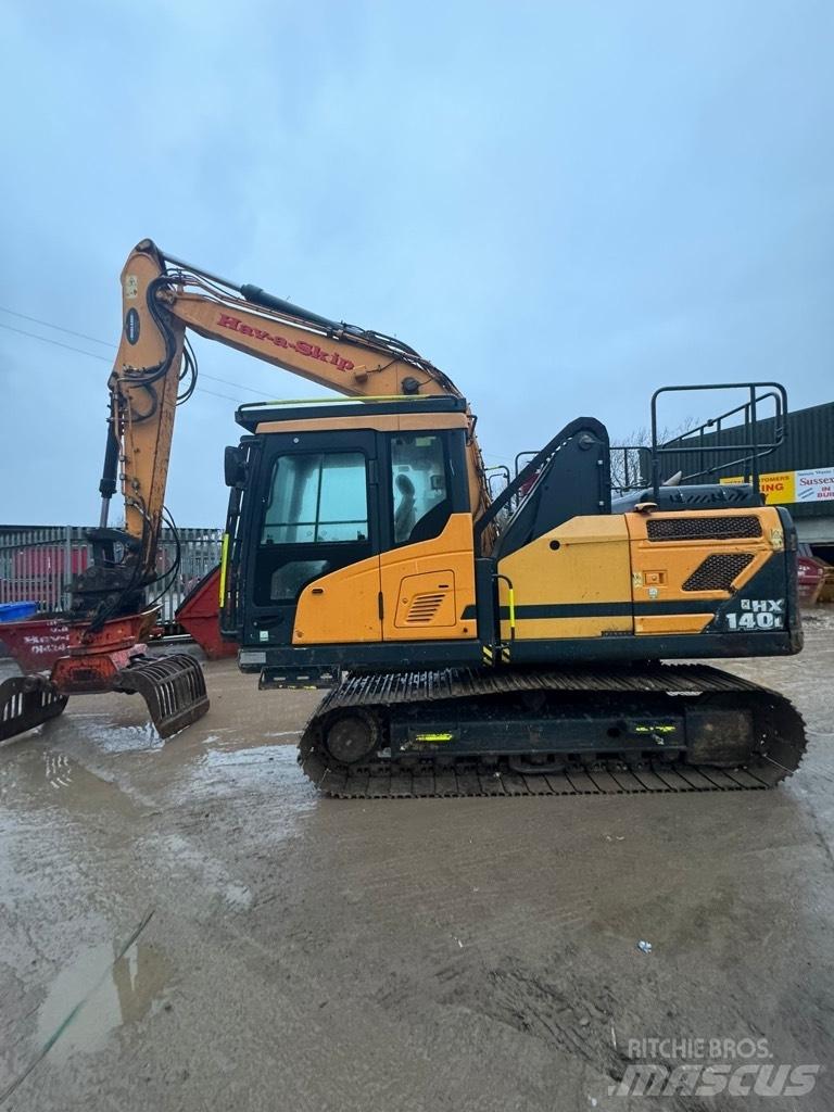 Hyundai HX140L Rupsgraafmachines