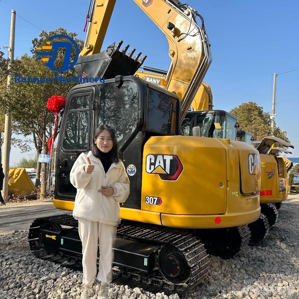 CAT 307E Minigraafmachines < 7t