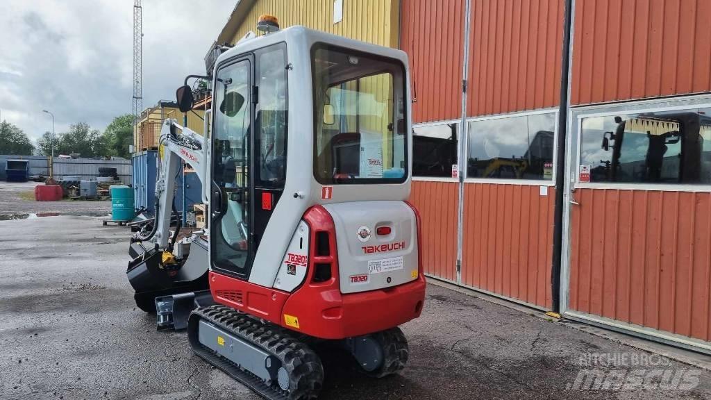 Takeuchi TB 320 Minigraafmachines < 7t
