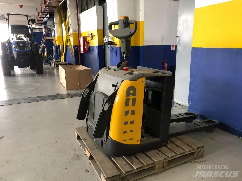 Atlet PLP200P Meerij pallettruck met platform