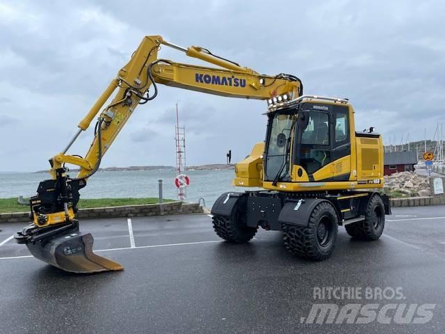 Komatsu PW168-11 Wielgraafmachines