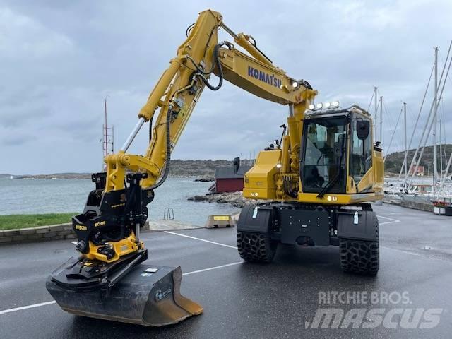 Komatsu PW168-11 Wielgraafmachines