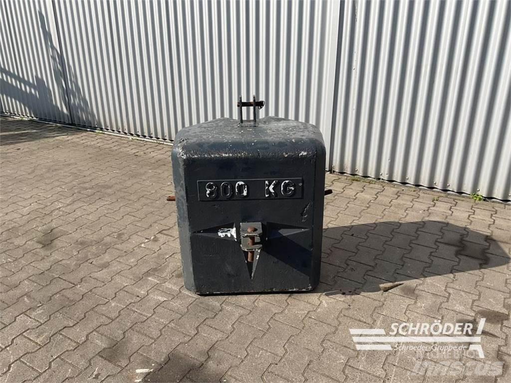  800 KG STAHLBETON Overige accessoires voor tractoren