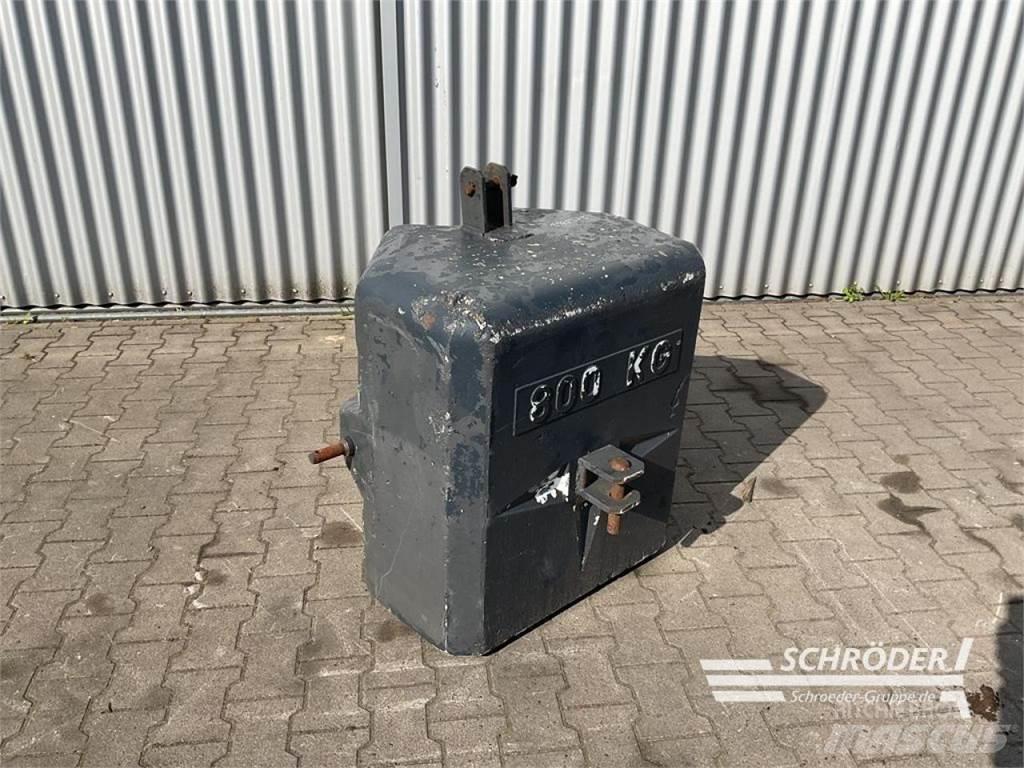  800 KG STAHLBETON Overige accessoires voor tractoren