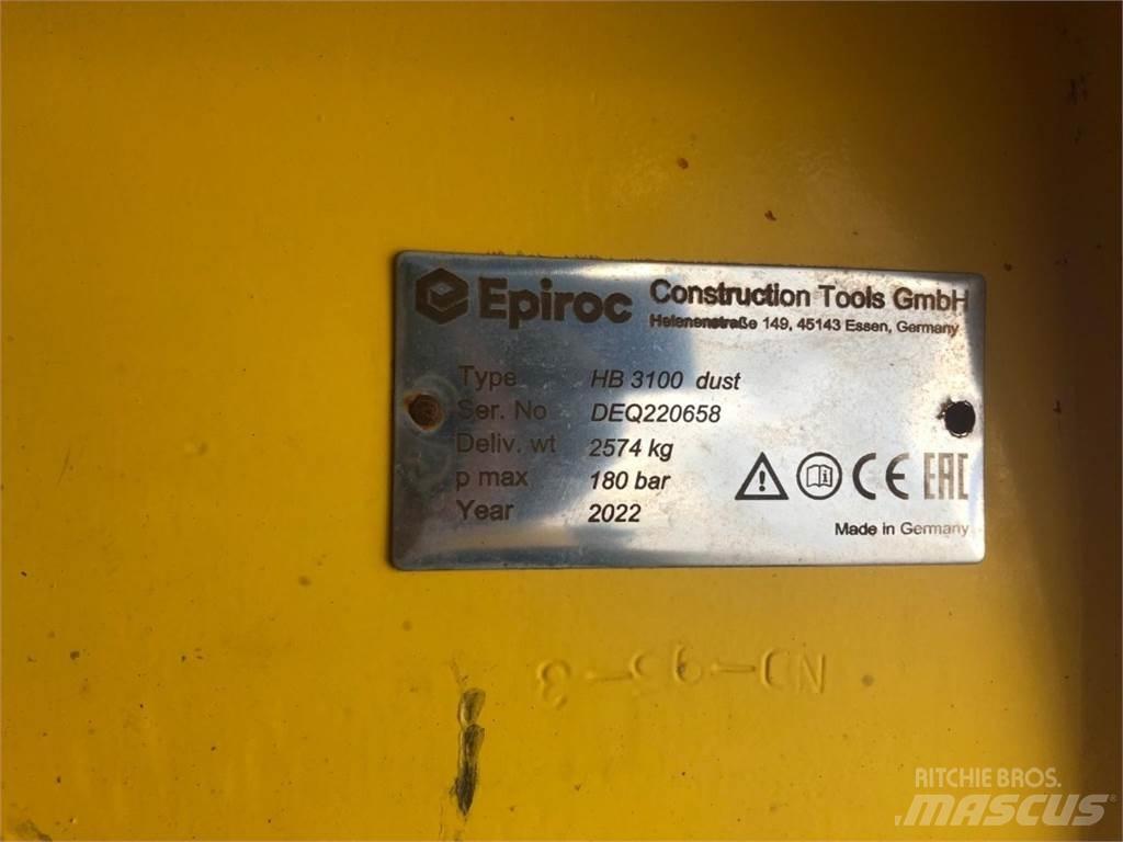 Epiroc HB3100 Dust Hamers en brekers