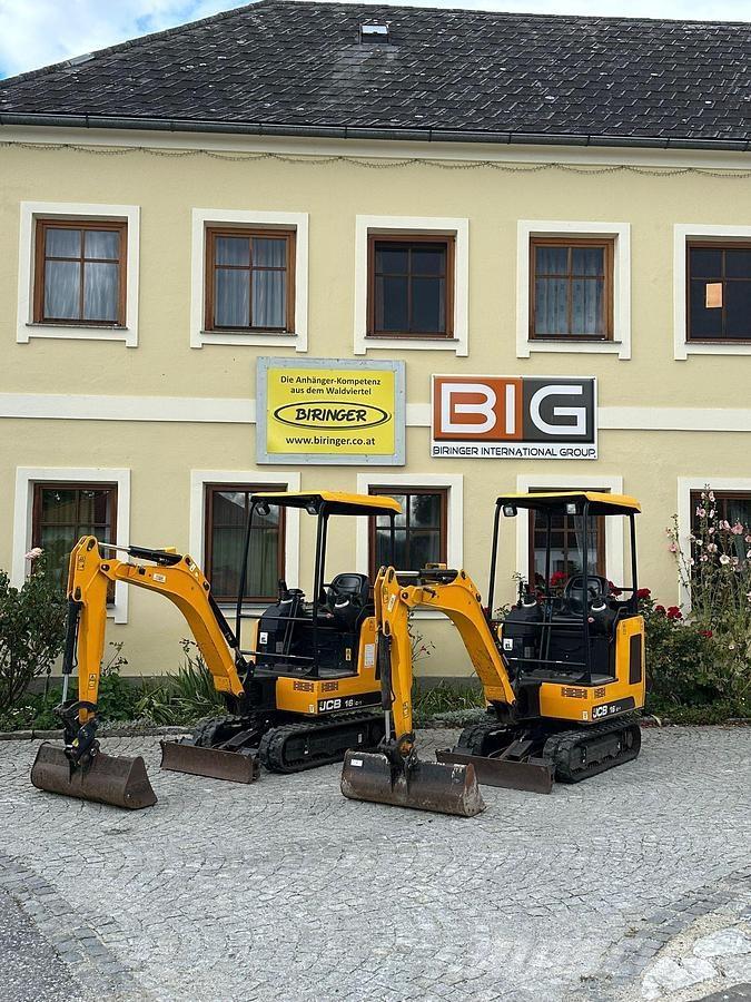 JCB 16C-1 Minigraafmachines < 7t