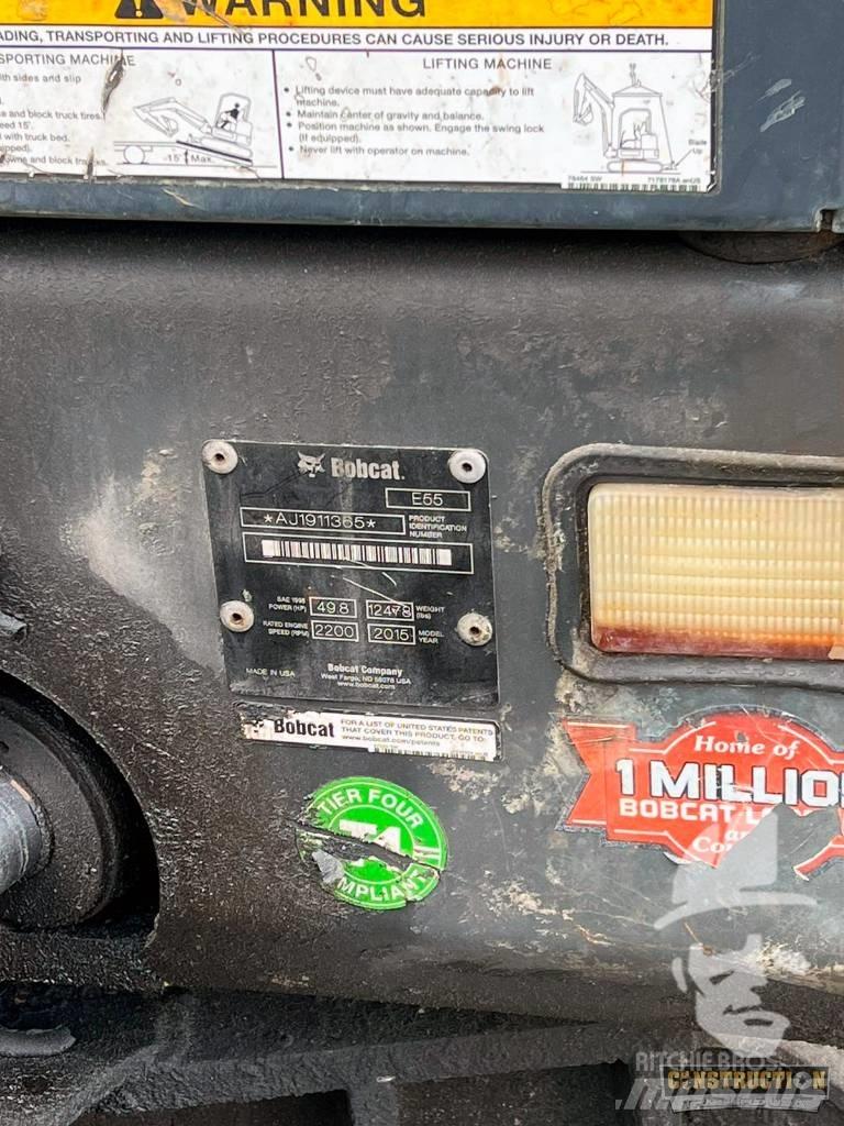 Bobcat E 55 Minigraafmachines < 7t