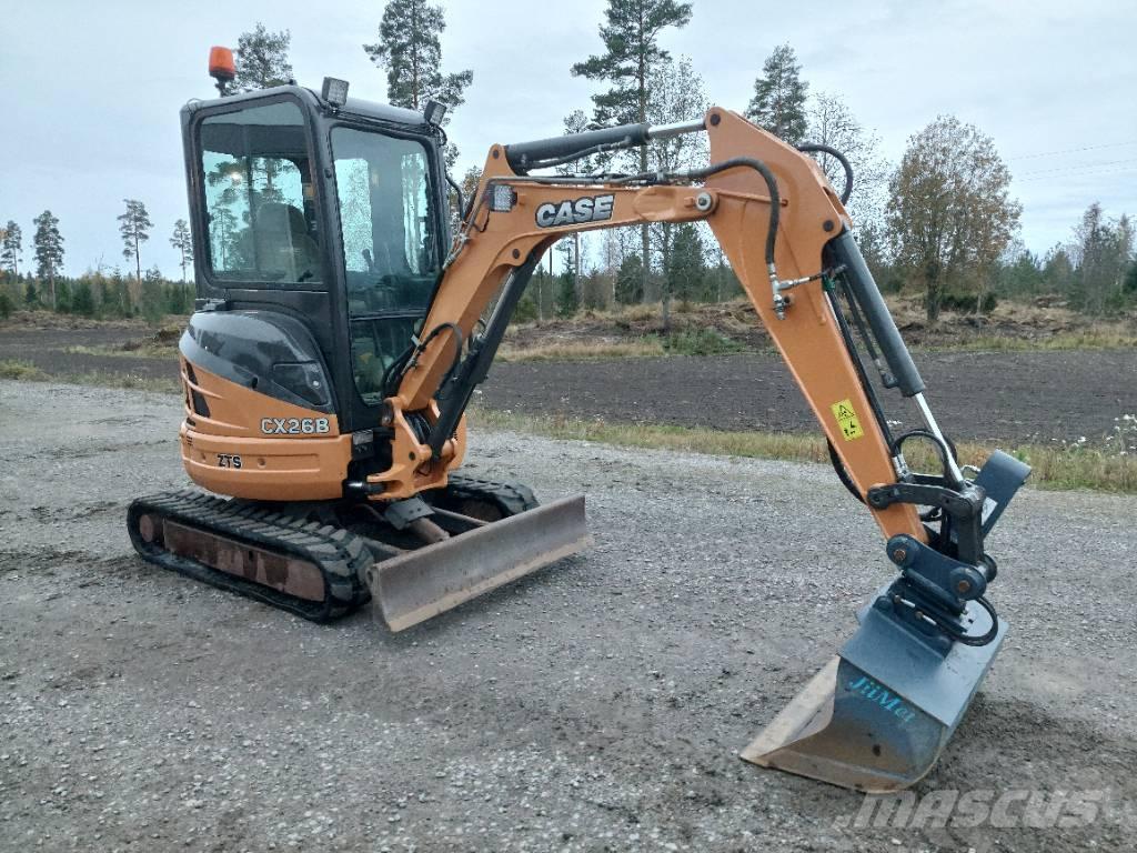 CASE CX 26 B Minigraafmachines < 7t