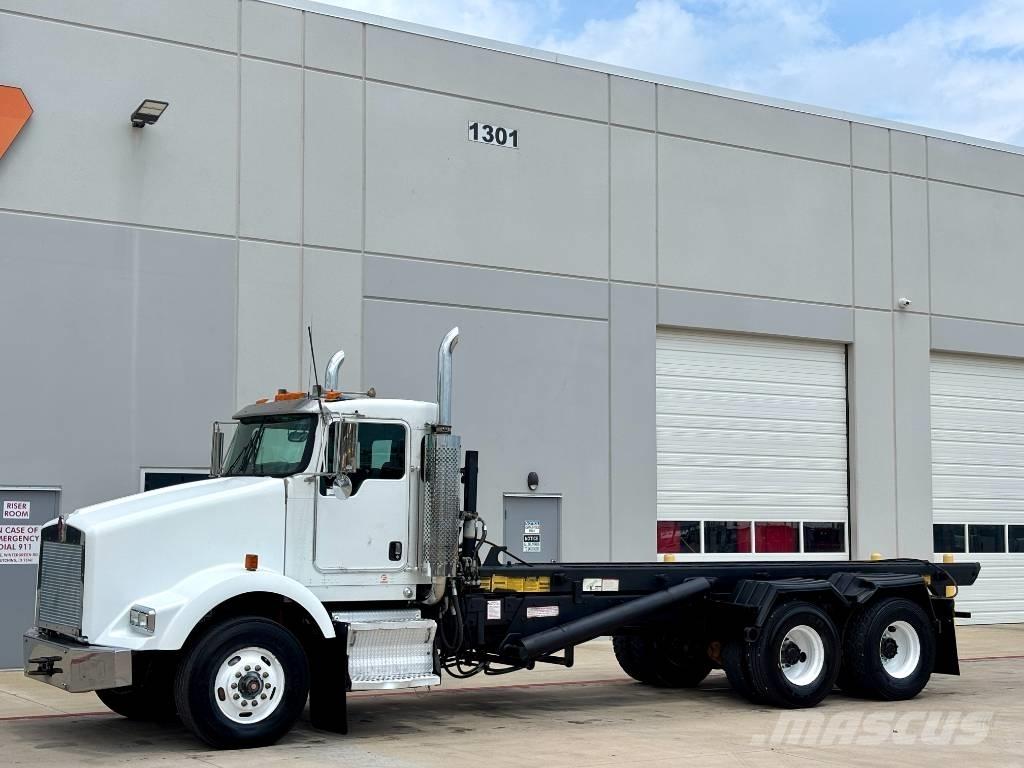Kenworth T 800 Containertrucks met kabelsysteem