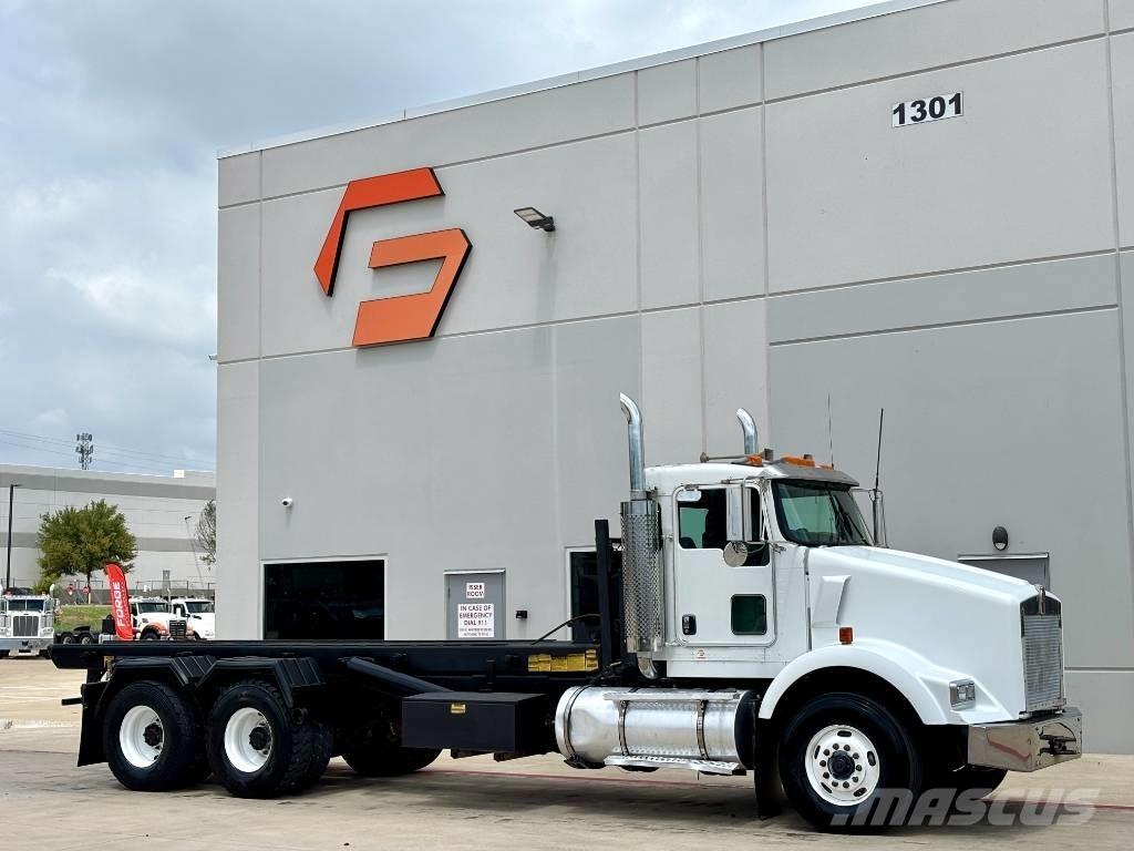 Kenworth T 800 Containertrucks met kabelsysteem