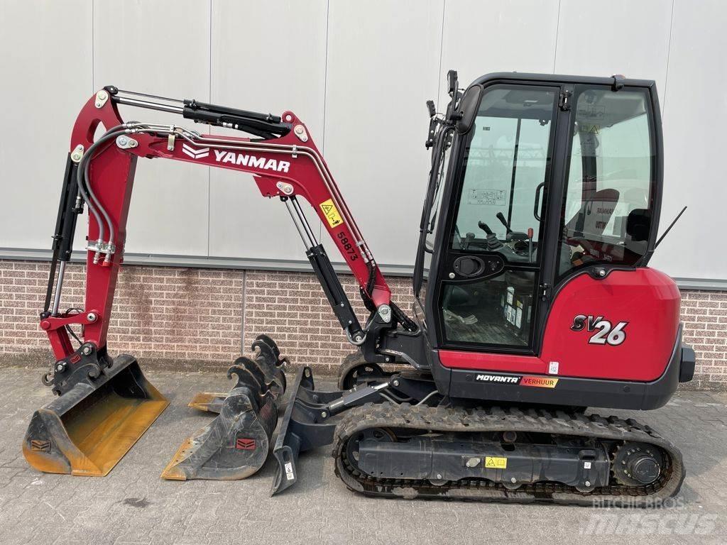 Yanmar SV26 Minigraafmachines < 7t