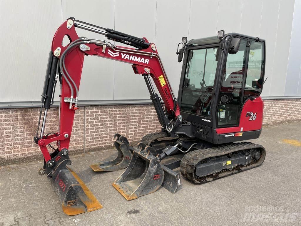 Yanmar SV26 Minigraafmachines < 7t