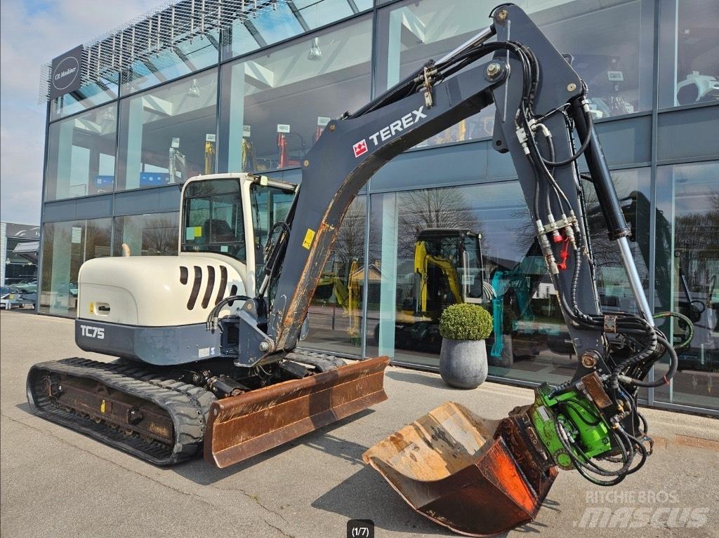 Terex TC 75 Midigraafmachines 7t - 12t