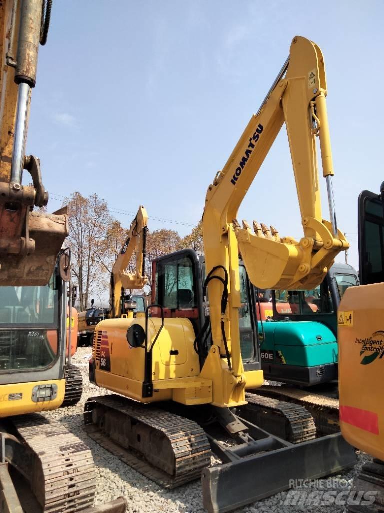 Komatsu PC 56 Minigraafmachines < 7t