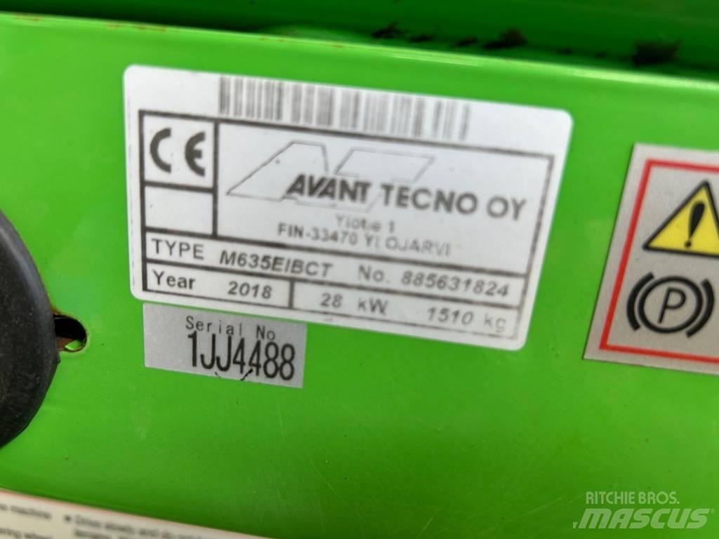 Avant 635 Knik- en schrankladers