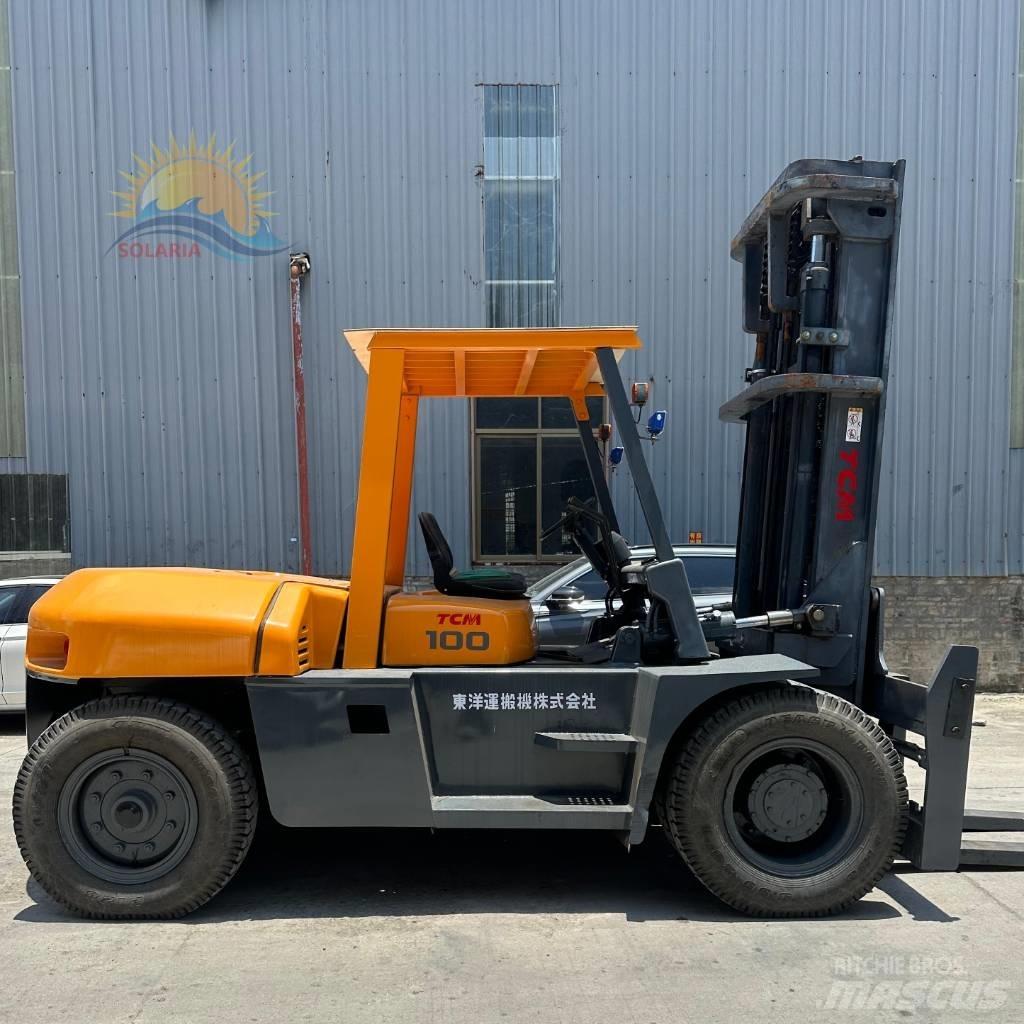 TCM 100 Reachtruck voor hoog niveau