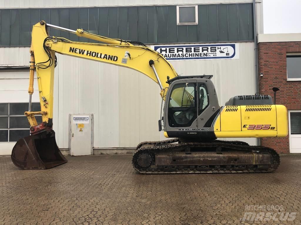 New Holland E 265 B Rupsgraafmachines