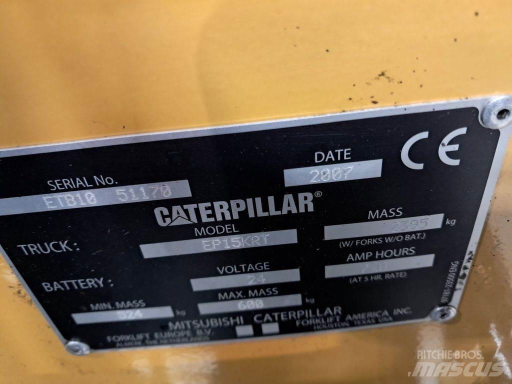 CAT EP15KRT Elektrische heftrucks
