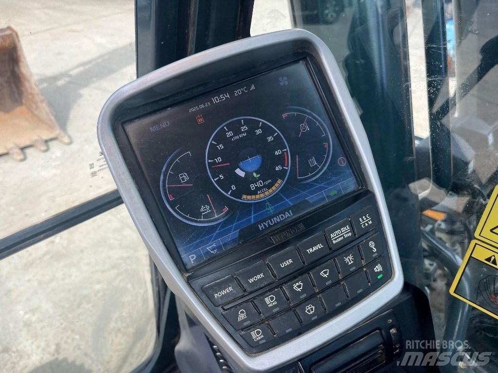 Hyundai HX220AL Rupsgraafmachines