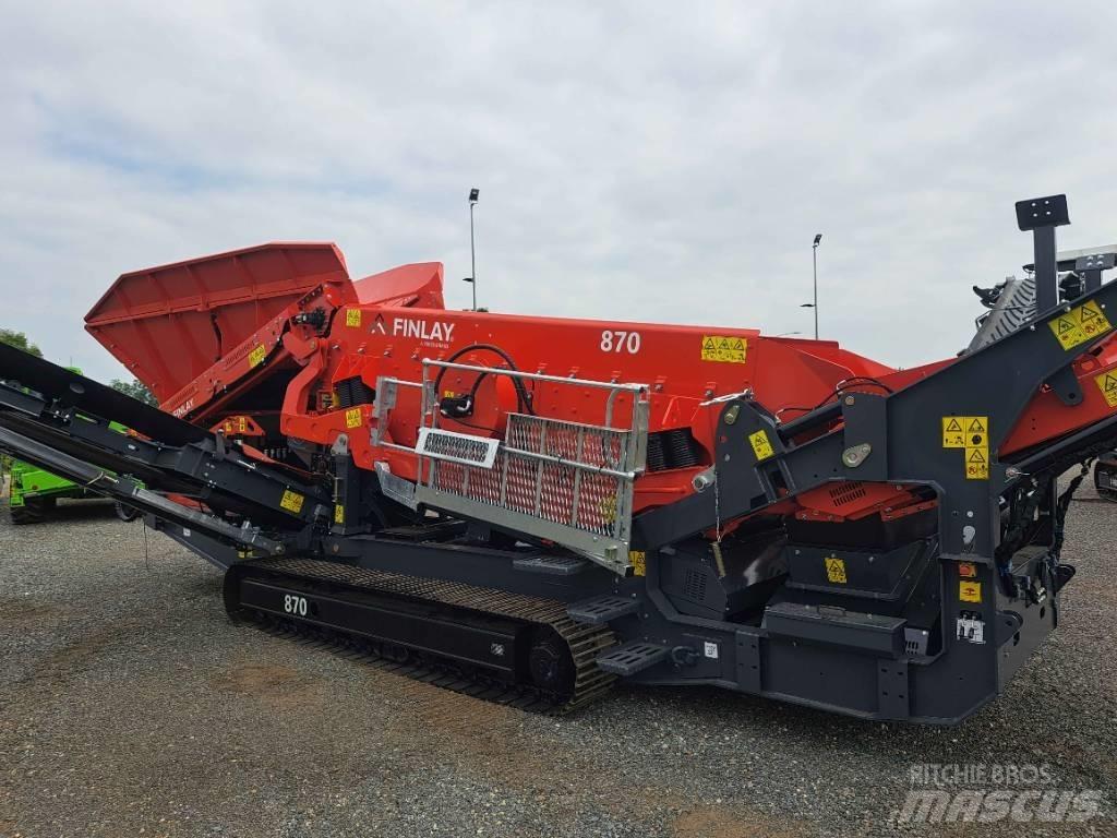 Finlay 870 Mobiele zeefinstallaties
