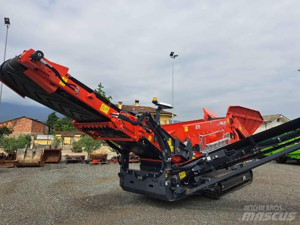 Finlay 870 Mobiele zeefinstallaties