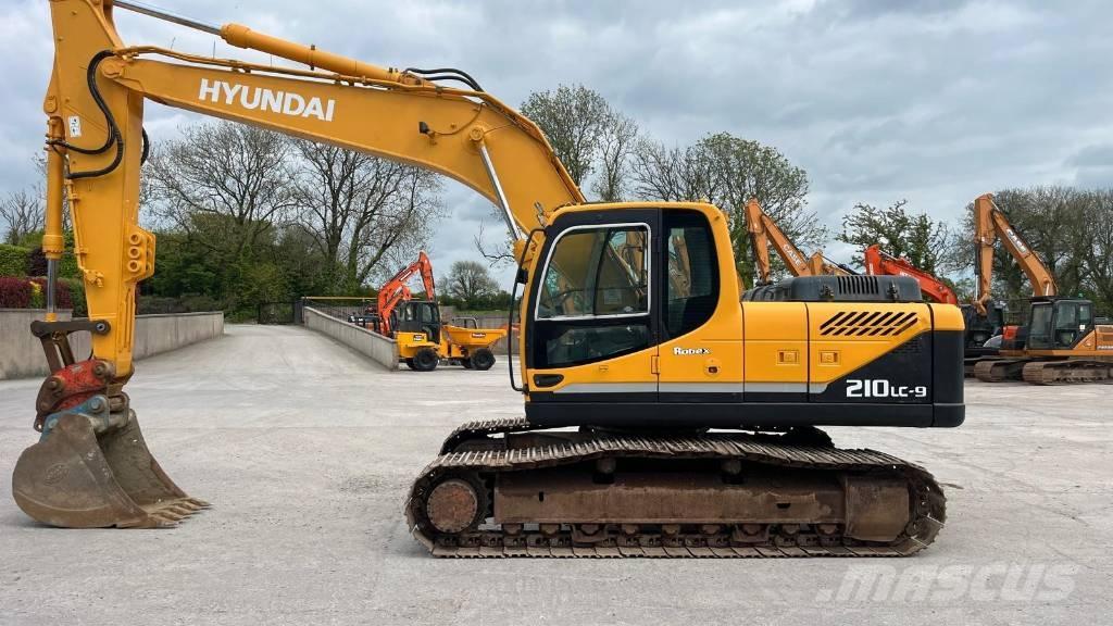 Hyundai 210-9 Rupsgraafmachines