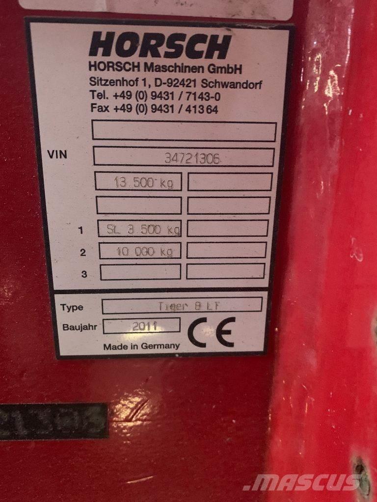 Horsch Tiger 8 LT Cultivatoren
