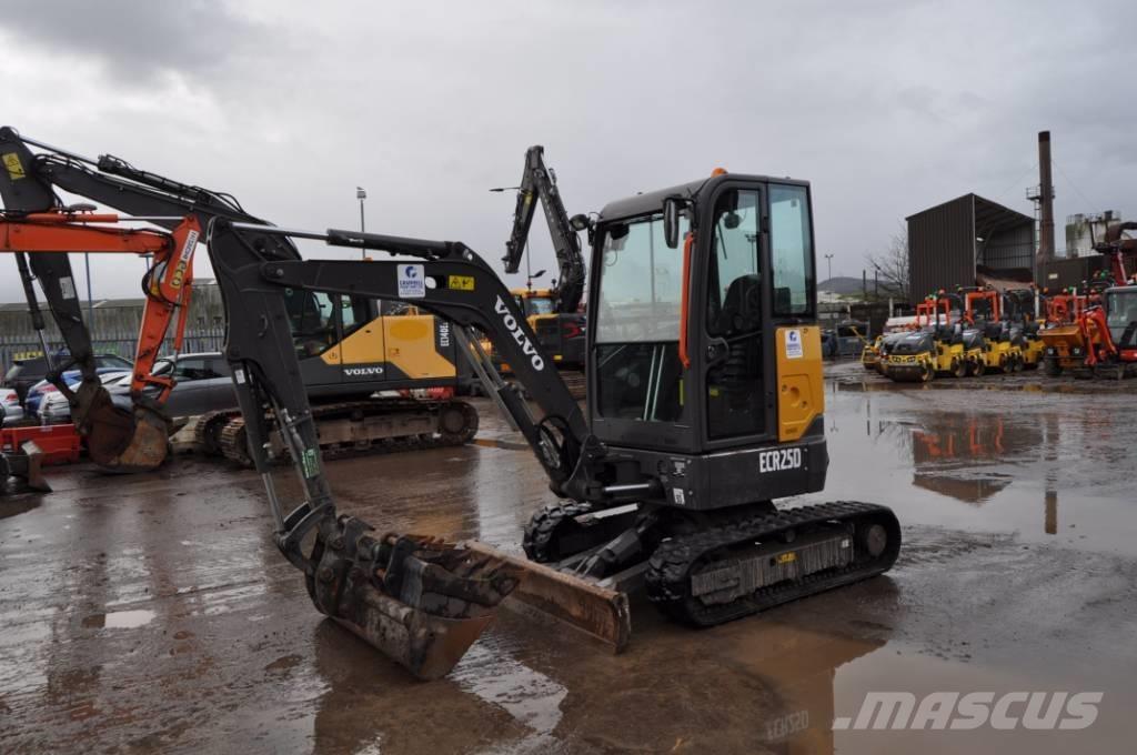 Volvo ECR 25 D Minigraafmachines < 7t