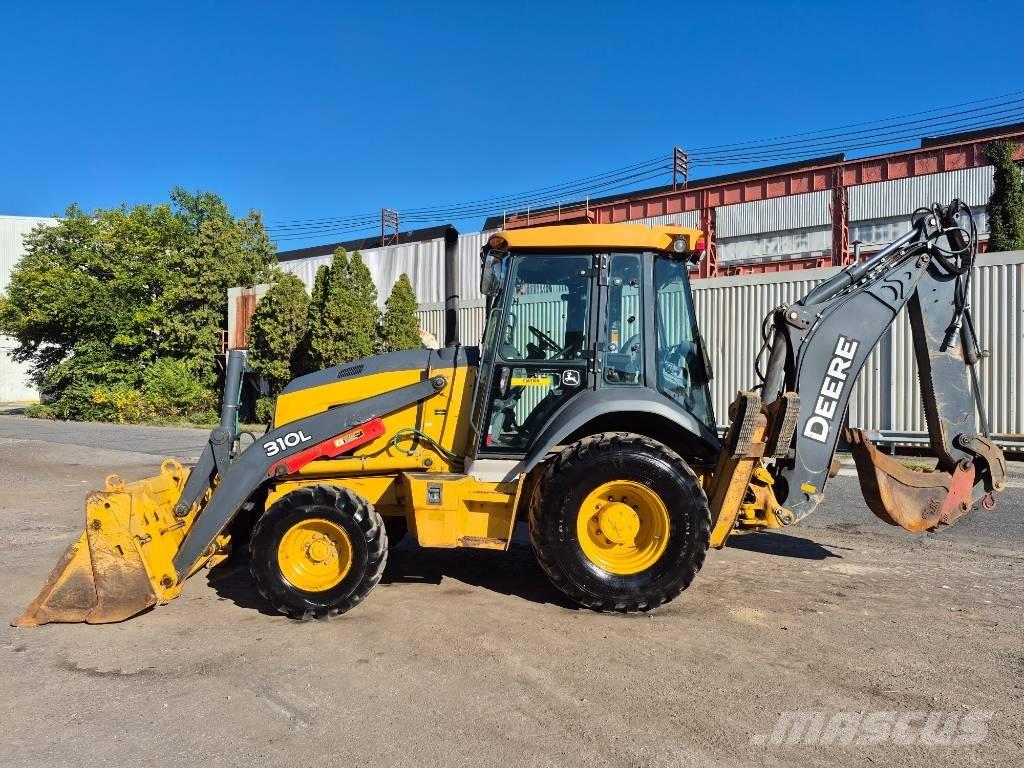 John Deere 310 L Graaf-laadcombinaties