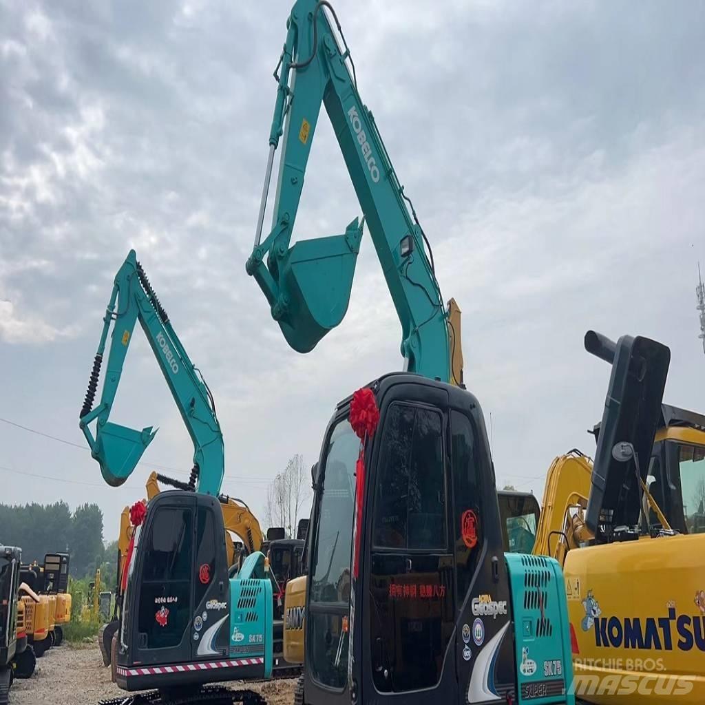 Kobelco SK 75 Rupsgraafmachines