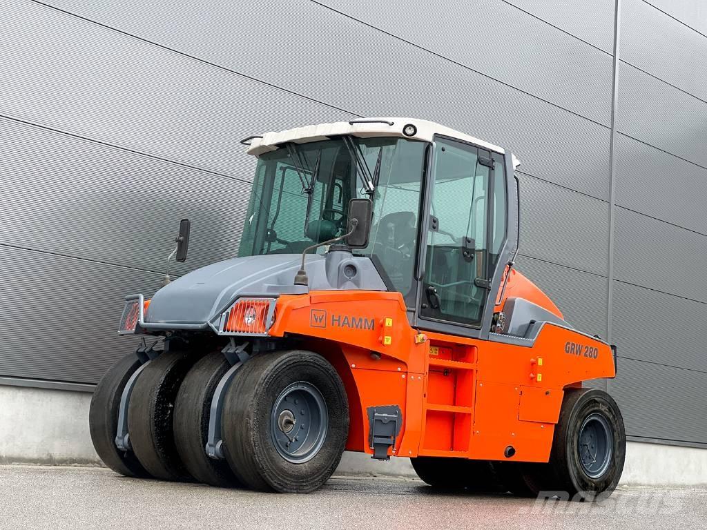 Hamm GRW 280-10 Bandenwalsen